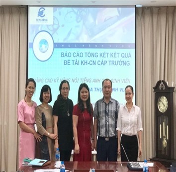 Hoạt động nổi bật tháng 5 của Khoa Ngoại Ngữ