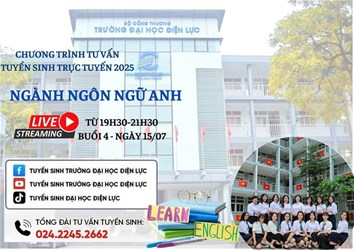 Livestream Tư Vấn Tuyển Sinh 2025: Cùng Khoa Ngoại Ngữ Khám Phá Ngành Ngôn Ngữ Anh